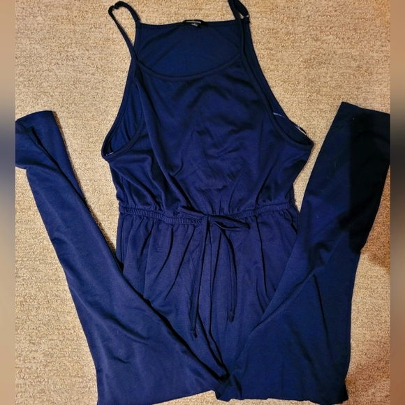 High spaghetti strap romper - Picture 1 of 3